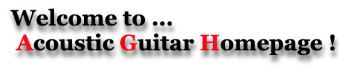 Acoustic Guitar Homepage !